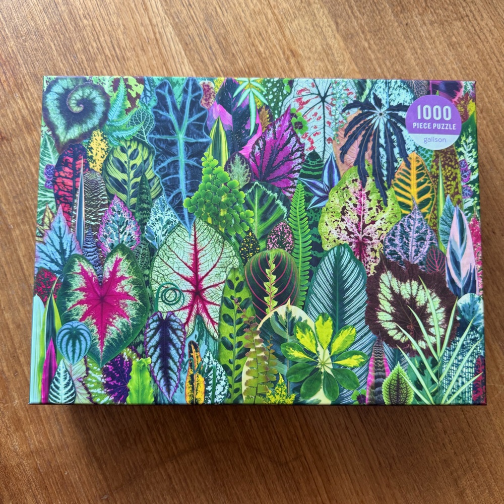 1000 piece puzzle houseplant jungle